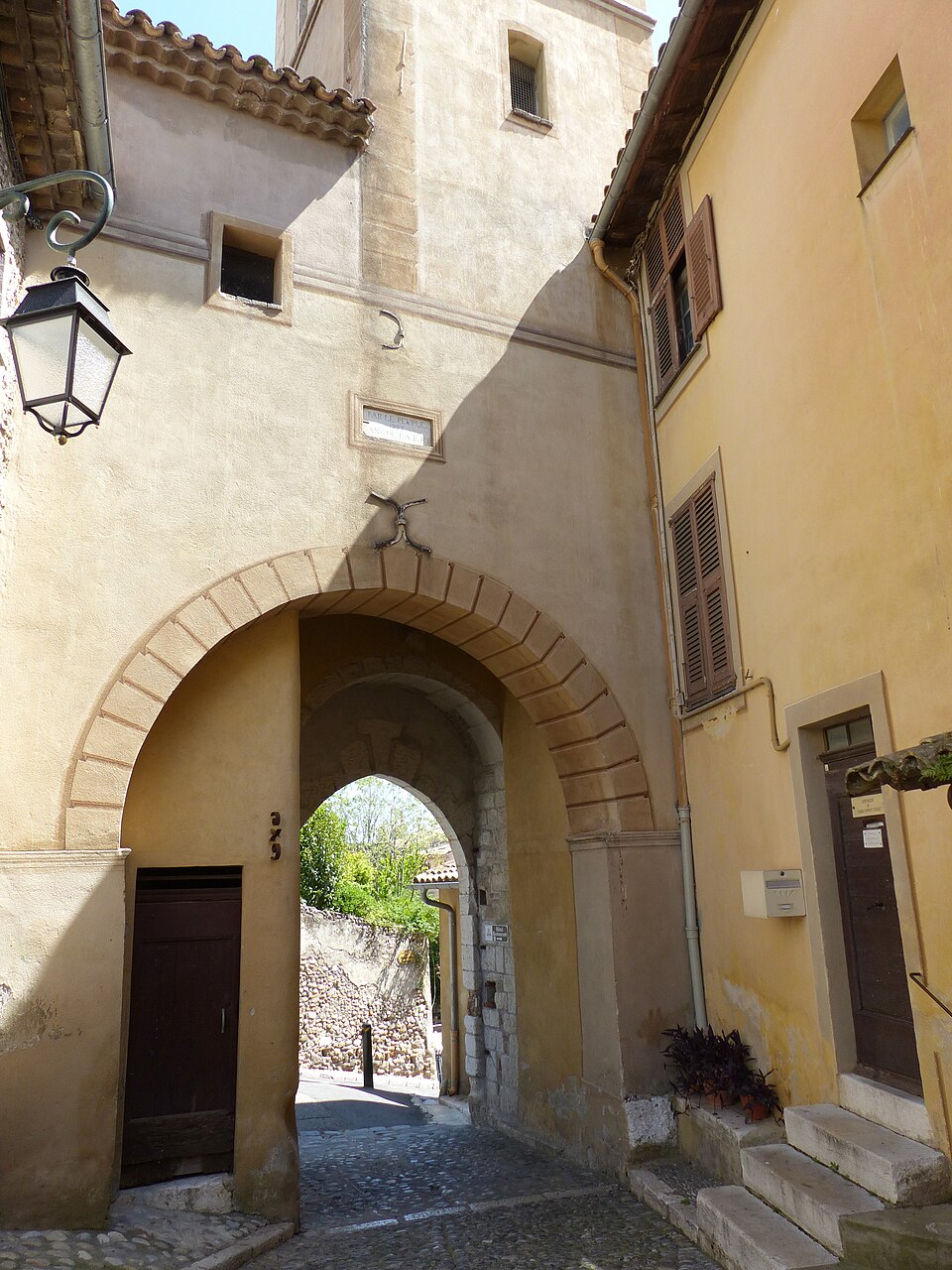 Medieval village stroll