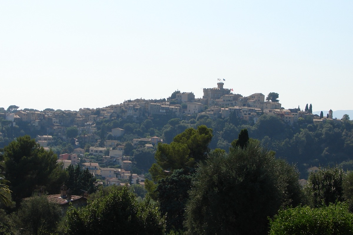 La côte d'Antibes et le Cap d'Antibes