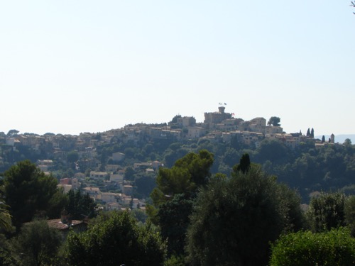 Village médiéval du Haut-de-Cagnes dominé par son château