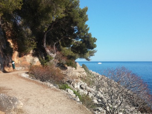 Sentier littoral du Corbusier au Cap Martin