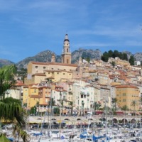 Colourful lanes and stairways of Old Menton