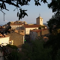 Ruelle en colimaçon du village de Ramatuelle